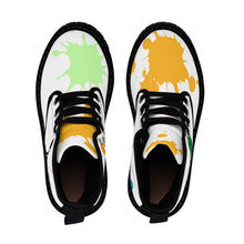 Load image into Gallery viewer, 'Paint Splat' Women's Martin Boots