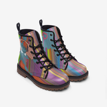 Load image into Gallery viewer, 'PuzzleBoy' Leather Lightweight boots