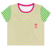 Load image into Gallery viewer, Pink Tearboy Crop Tee