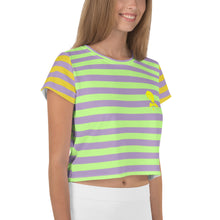 Load image into Gallery viewer, Mustard greenCrop Tee