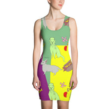 Load image into Gallery viewer, Doggy Party green Dress.