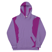 Load image into Gallery viewer, Two Purples Hoodie.