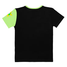 Load image into Gallery viewer, Green/ Black Lover Boy Women's T-shirt.