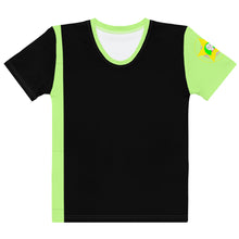 Load image into Gallery viewer, Green/ Black Lover Boy Women's T-shirt.