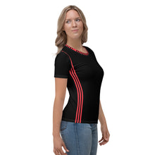 Load image into Gallery viewer, Doggies Black Women's T-shirt.(2)