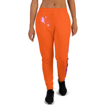 Load image into Gallery viewer, Pink doggy orange, Women's Joggers.