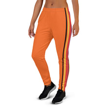 Load image into Gallery viewer, Colorful stripes Orange Joggers.
