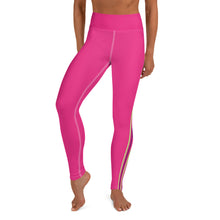 Load image into Gallery viewer, Pink Yoga Leggings.