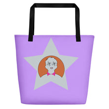 Load image into Gallery viewer, 'PurpleBoy' Beach Bag