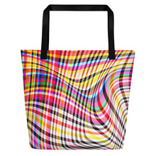 Load image into Gallery viewer, 'OptArt' Beach Bag