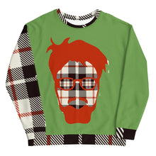 Load image into Gallery viewer, 'Green Hipster' Unisex Sweatshirt