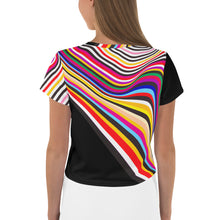 Load image into Gallery viewer, Melted Gusher Crop Tee