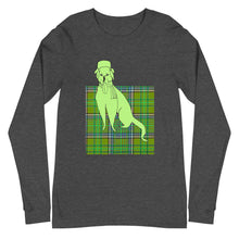 Load image into Gallery viewer, Green doggy Unisex Long Sleeve Tee