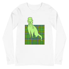 Load image into Gallery viewer, Green doggy Unisex Long Sleeve Tee