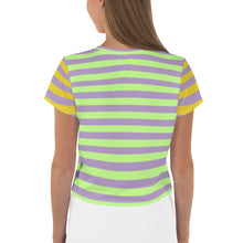 Load image into Gallery viewer, Mustard greenCrop Tee
