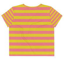 Load image into Gallery viewer, mustard all star  Crop Tee
