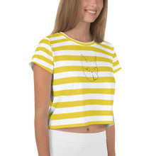 Load image into Gallery viewer, pencil doggy  Crop Tee
