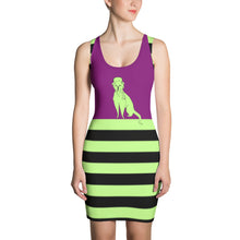 Load image into Gallery viewer, Green doggy Dress.
