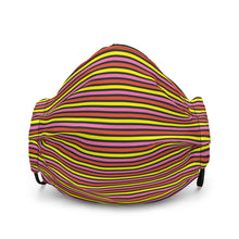 Load image into Gallery viewer, Stripes Premium face mask
