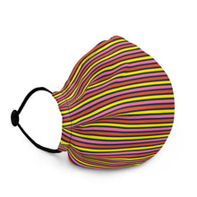Load image into Gallery viewer, Stripes Premium face mask
