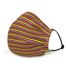 Load image into Gallery viewer, Stripes Premium face mask
