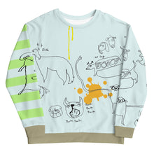 Load image into Gallery viewer, Doggy and more Unisex Sweatshirt
