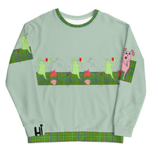 Load image into Gallery viewer, Doggy checkered Unisex Sweatshirt
