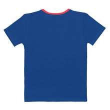 Load image into Gallery viewer, Doggy Party Blue Women's T-shirt.
