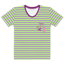 Load image into Gallery viewer, Stripes Doggy Women's T-shirt
