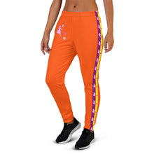 Load image into Gallery viewer, Pink doggy orange, Women's Joggers.
