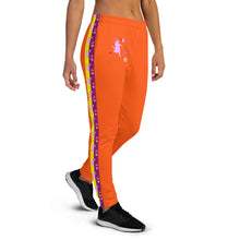 Load image into Gallery viewer, Pink doggy orange, Women's Joggers.
