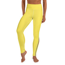 Load image into Gallery viewer, Yellow Yoga Leggings.
