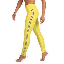 Load image into Gallery viewer, Yellow Yoga Leggings.
