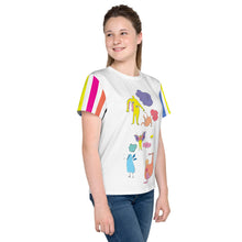 Load image into Gallery viewer, Youth crew neck t-shirt

