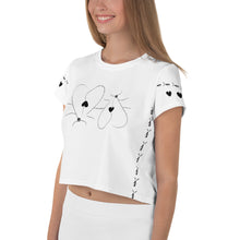 Load image into Gallery viewer, Hurt Print Crop Tee
