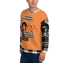Load image into Gallery viewer, 'Orange Hipster' Sweatshirt
