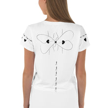 Load image into Gallery viewer, Hurt Print Crop Tee

