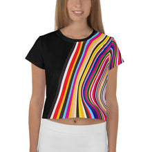 Load image into Gallery viewer, Melted Gusher Crop Tee
