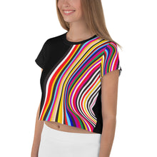 Load image into Gallery viewer, Melted Gusher Crop Tee
