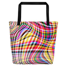 Load image into Gallery viewer, 'OptArt' Beach Bag

