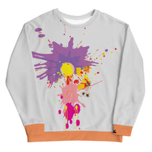 Load image into Gallery viewer, Splatter girl Unisex Sweatshirt
