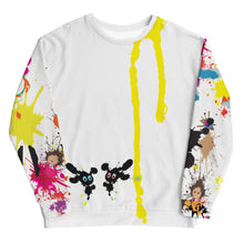 Load image into Gallery viewer, Yellow drip  Unisex Sweatshirt
