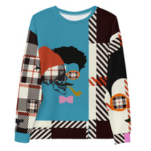 Load image into Gallery viewer, 'Blue Hipster' Unisex Sweatshirt
