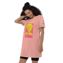 Load image into Gallery viewer, Yellow boy Organic cotton t-shirt dress
