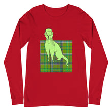 Load image into Gallery viewer, Green doggy  Unisex Long Sleeve Tee
