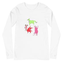 Load image into Gallery viewer, Doggy party Unisex Long Sleeve Tee
